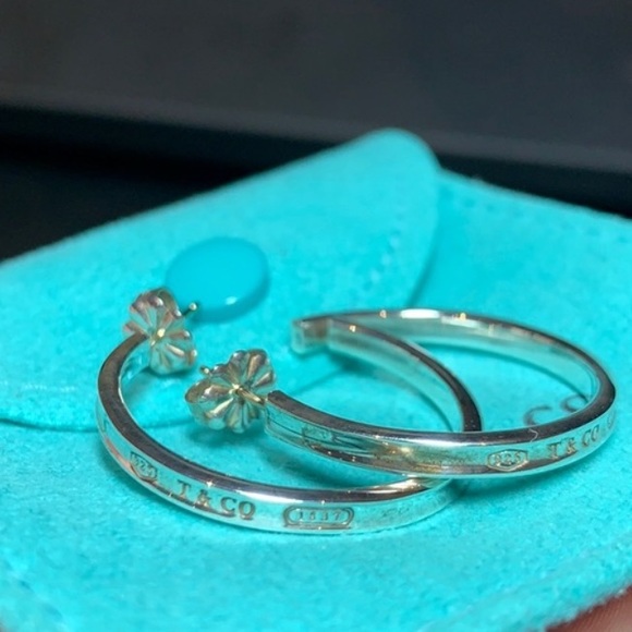 Tiffany & Co. 1837 Hoop Earrings - Picture 4 of 6